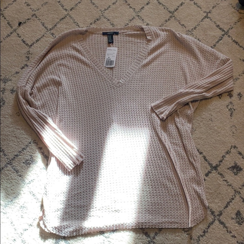 NWT Forever 21 V Neck Top